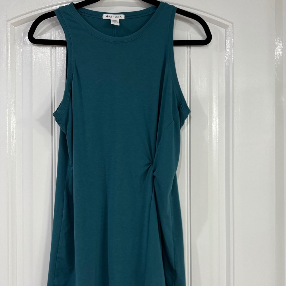 Athleta tank side gather